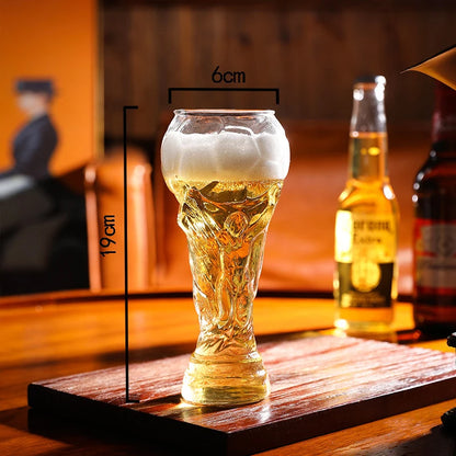 World Cup Beer Glass. Perfect Gift for Dad.