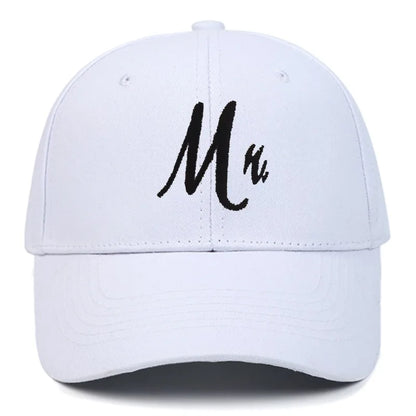 Dad & Mom Hat Embroidered Adjustable Baseball Caps. Gift For Mom and Dad.