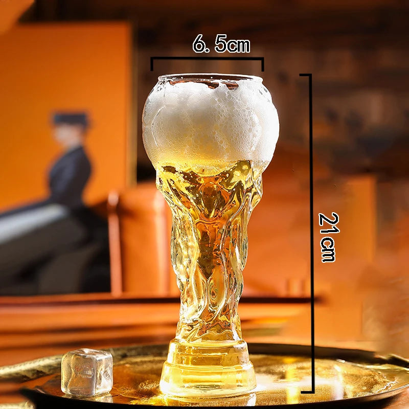 World Cup Beer Glass. Perfect Gift for Dad.