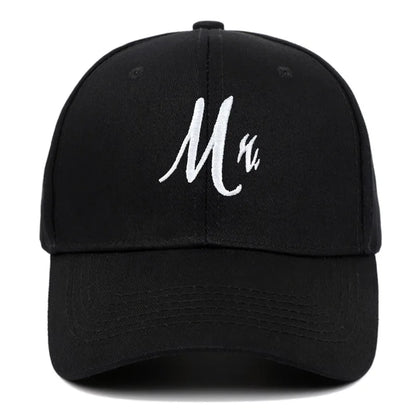 Dad & Mom Hat Embroidered Adjustable Baseball Caps. Gift For Mom and Dad.