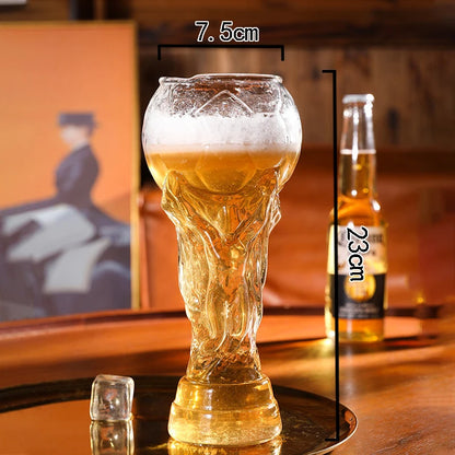 World Cup Beer Glass. Perfect Gift for Dad.